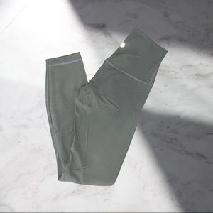 Grey sage lululemon leggings